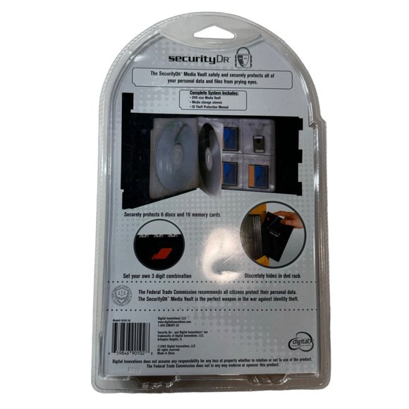 Security Dr Media Vault Locking Case for Digital Media - New - Picture 5 of 10